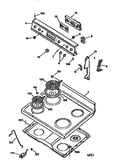 Cooktop and control panel
