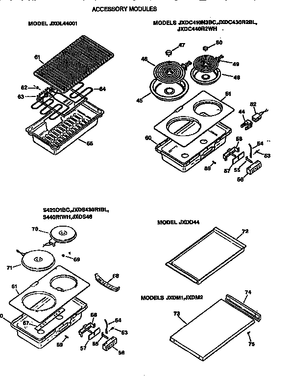 Accessory modules