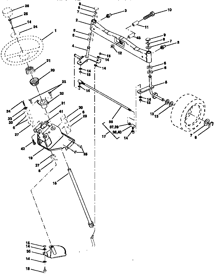Steering assembly