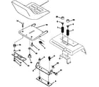 Craftsman 917258881 seat assembly diagram