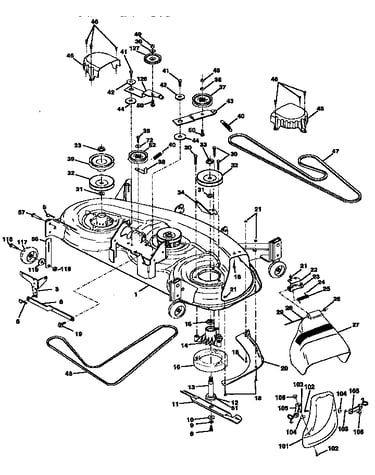 Mower deck