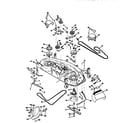 Craftsman 917258891 mower deck diagram