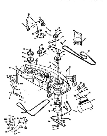 Mower deck