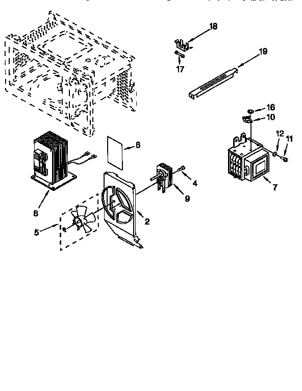 Magnetron and air flow