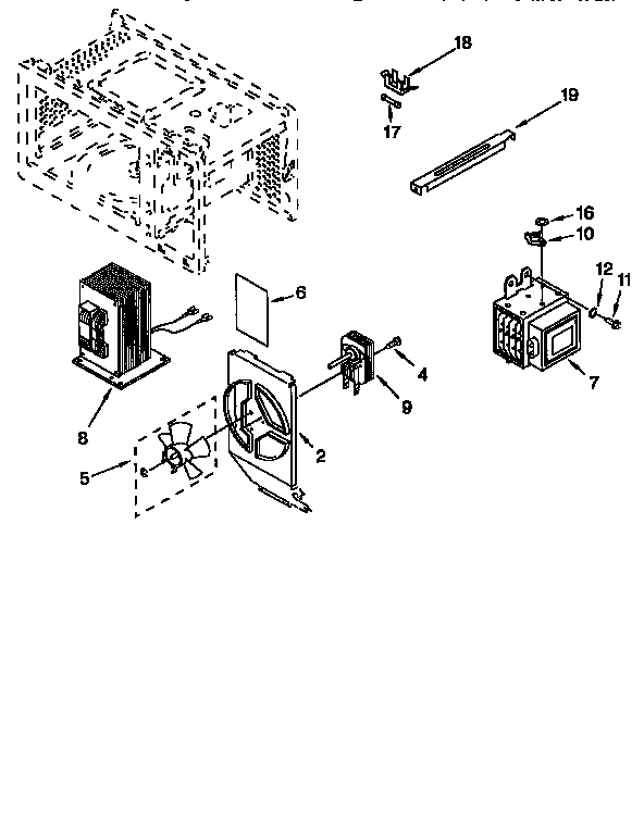 Magnetron and air flow