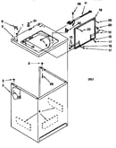 Top and cabinet