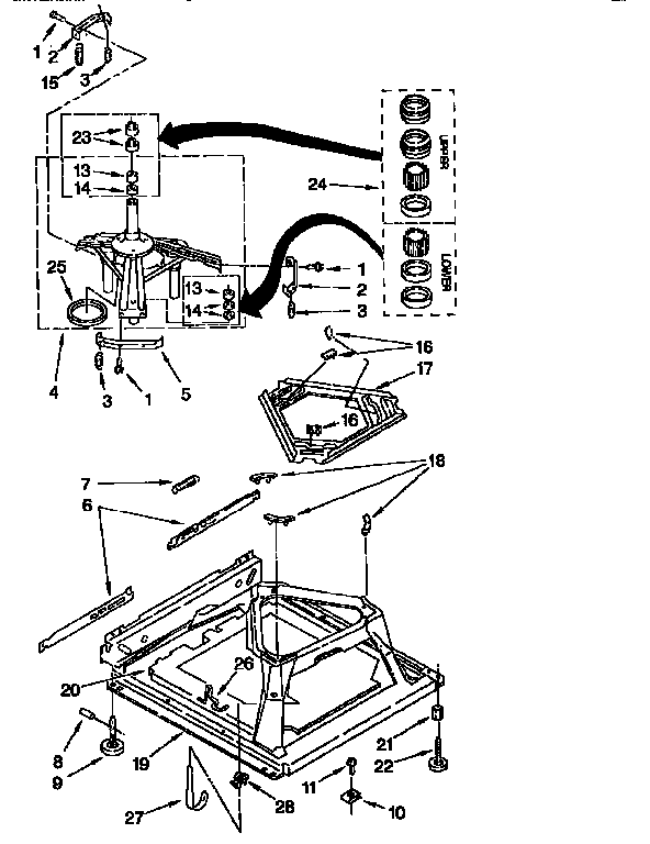 Machine base