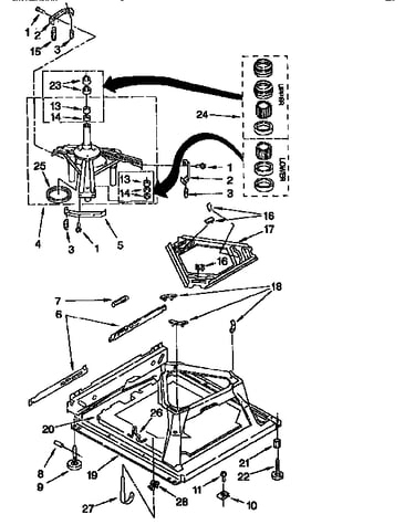 Machine base
