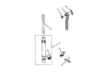 Kenmore 11636312691 hose and attachement diagram