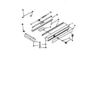 KitchenAid KSSP36QFB05 refrigerator control panel diagram