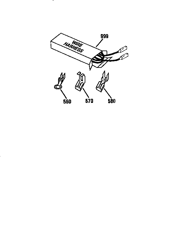 WIRE HARNESS AND COMPONENTS