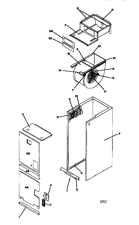 Blower coils