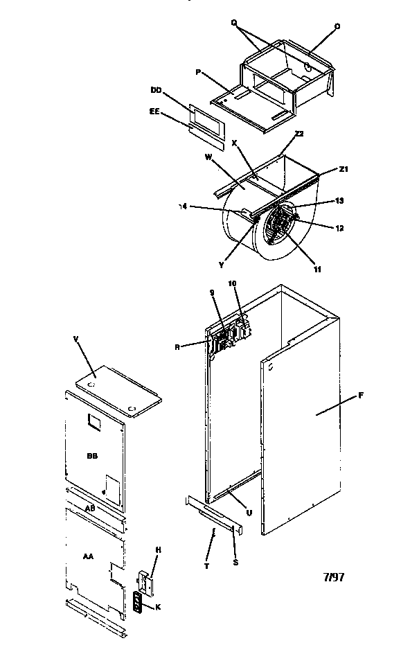 Blower coils