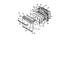 Kenmore 91141069791 door diagram