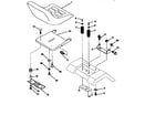 Craftsman 917258102 seat assembly diagram