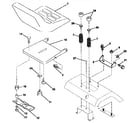 Craftsman 917258692 seat assembly diagram