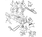 Craftsman 917258692 mower deck diagram