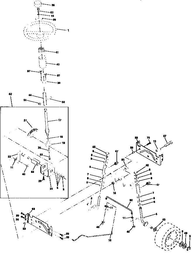 Steering assembly