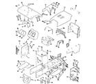 Craftsman 917258682 chassis and enclosures diagram