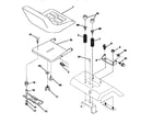 Craftsman 917258682 seat assembly diagram