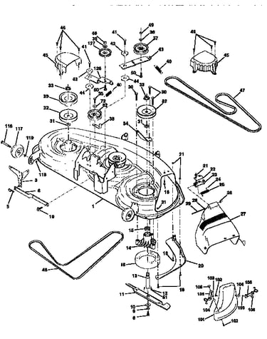 Mower deck