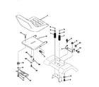 Craftsman 917258473 seat assembly diagram