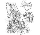 Craftsman 328395200 front throw reel mower diagram