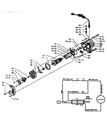 Armature and field assembly