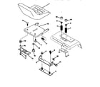 Craftsman 917258901 seat assembly diagram