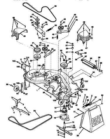 Mower deck