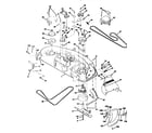 Craftsman 917258861 mower deck diagram
