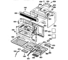 Kenmore 72167602790 oven cavity diagram