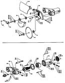 Guard and motor assembly