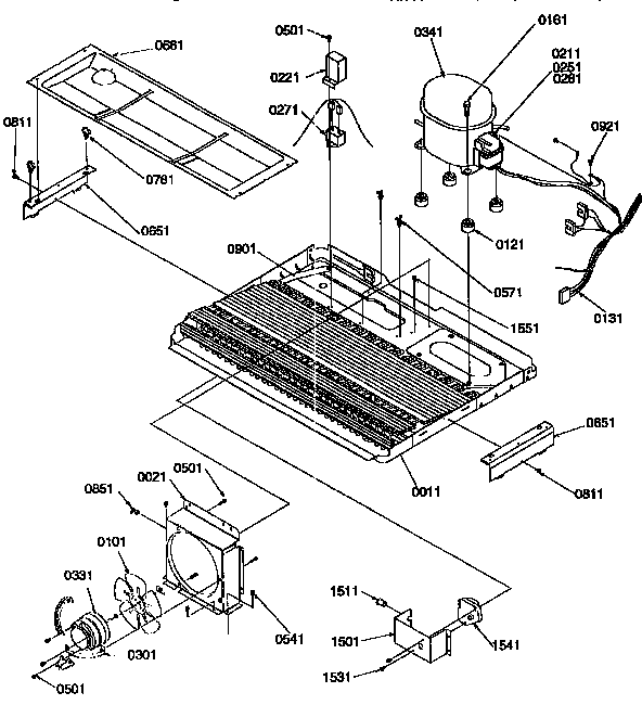 Machine compartment