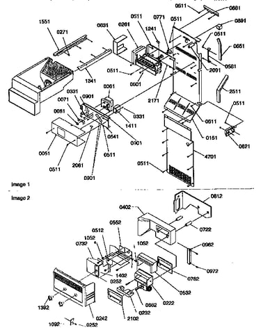 Ice maker/control assembly