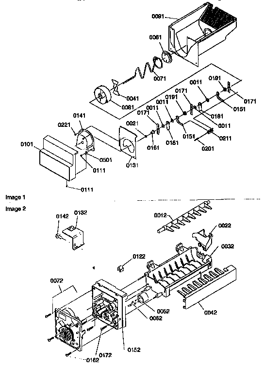 ICE BUCKET AUGER