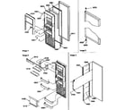 Kenmore 59657582790 refrigerator door diagram