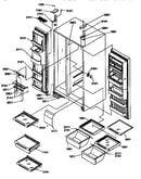 Shelves, lights and hinges