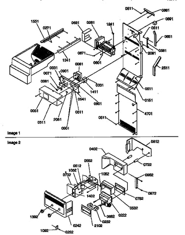Ice maker/control assembly