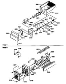 Ice bucket auger and ice maker