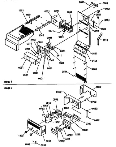Ice maker/control assembly