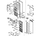 Kenmore 59657087790 refrigerator door diagram