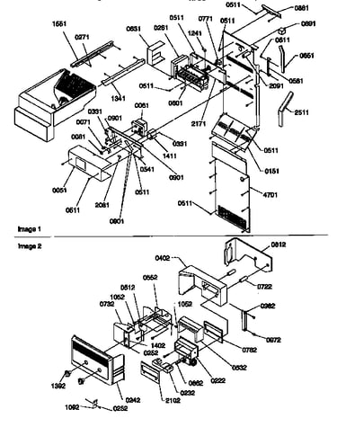 Ice maker/control assembly