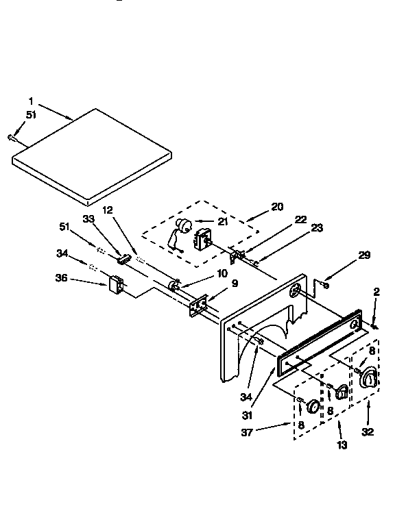 Top and console