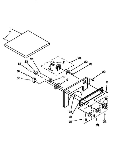 Top and console