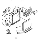 Frame and console