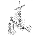 Kenmore 66517425790 pump and spray arm diagram