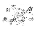 Craftsman 917377201 drive assembly diagram