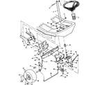 Craftsman 502256210 steering diagram