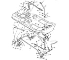 Craftsman 502256210 mower housing suspension diagram